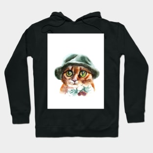 Cat in the hat Hoodie